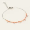 My Jewellery Bracelet Vintage Avec Perles Et Billes Oranges Online