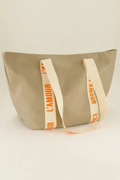 My Jewellery Cabas Marron « L’amour » Blanc/Marron Online