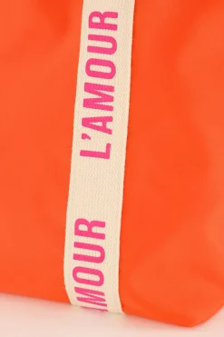 My Jewellery Cabas Orange « L’amour » Blanc/Rose/Orange Sale