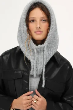 My Jewellery Cagoule Grise En Tricot Fashion