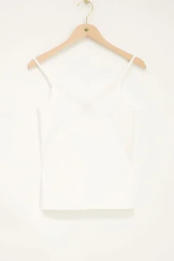 My Jewellery Caraco Avec Dentelle Blanc Outlet