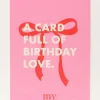 My Jewellery Carte "Birthday Love" Clearance