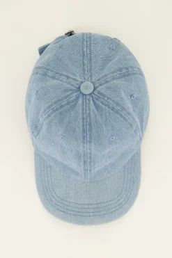 My Jewellery Casquette En Jean “Au Revoir