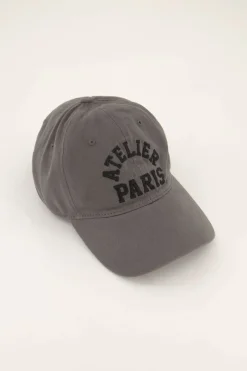 My Jewellery Casquette Gris Foncé "Atelier Paris" New