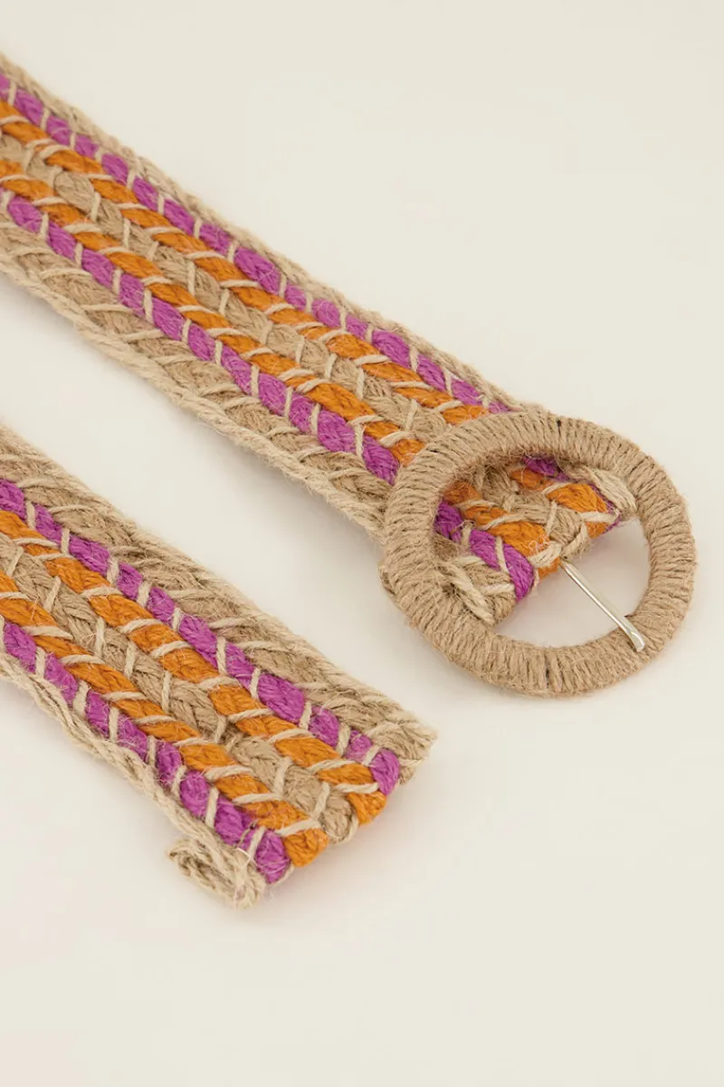 My Jewellery Ceinture Colorée En Raphia Best