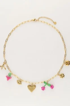 My Jewellery Chaîne à Maillons Avec Divers Charms Online