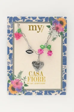 My Jewellery Chaîne à Maillons Avec Divers Charms Online