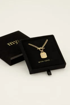 My Jewellery Chaîne à Maillons Avec Initiale En Zirconium Hot