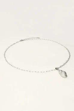 My Jewellery Chaîne à Maillons Océan Avec Coquillage Tourelle Et Perle Discount