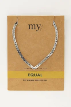 My Jewellery Chaîne à Maillons Plats Equal Fashion