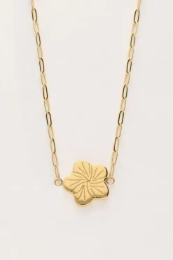 My Jewellery Chaîne Art Avec Fleur Discount