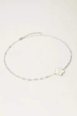 My Jewellery Chaîne Art Avec Fleur Discount