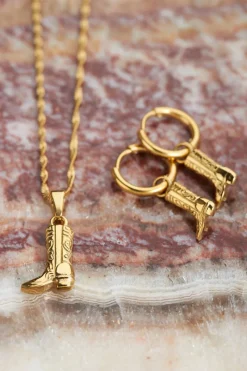 My Jewellery Chaîne Avec Botte De Cowboy Outlet