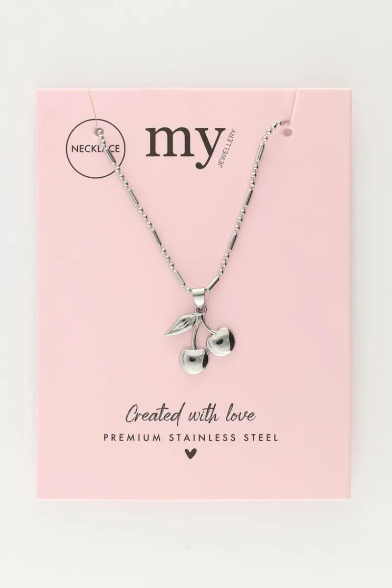 My Jewellery Chaîne Avec Pendentif Cerise Clearance