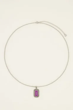 My Jewellery Chaîne Bold Spirit Pendentif « Amour » Rose Fashion