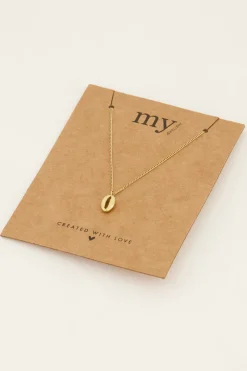 My Jewellery Chaîne Souvenir Avec Pendentif Coquillage En Bois De Kauri Outlet