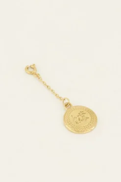My Jewellery Charm Médaillon Doré "la Vita è Bella" Pour Bikini Hot