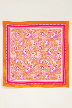My Jewellery Écharpe Orange Fleurie Hot