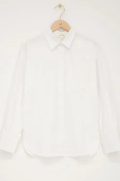 My Jewellery Chemise he à Poche Poitrine Blanc Online