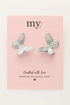 My Jewellery Clous Avec Papillon Hot