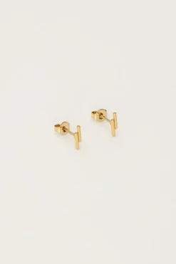 My Jewellery Clous D’oreilles Deux Barres Clearance