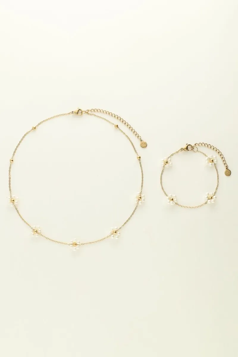 My Jewellery Coffret Cadeau Pour Enfants Collier Et Bracelet Fleurs Outlet