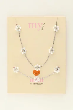 My Jewellery Coffret Cadeau Pour Enfants Collier Et Bracelet Fleurs Outlet
