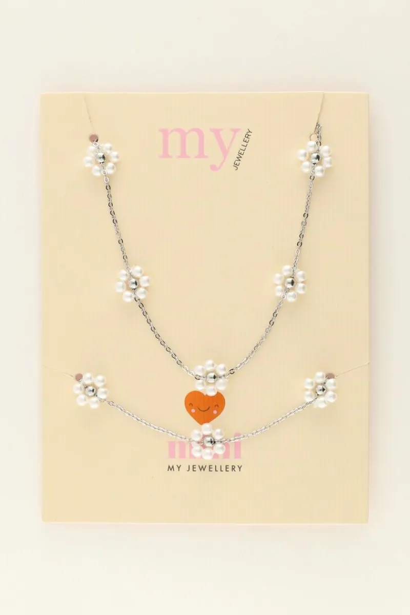 My Jewellery Coffret Cadeau Pour Enfants Collier Et Bracelet Fleurs Outlet