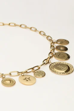 My Jewellery Collier à Charms Starry Avec Pièces De Monnaie Best