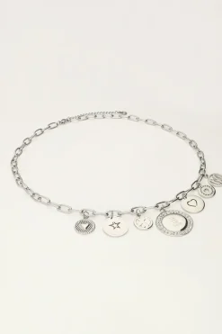 My Jewellery Collier à Charms Starry Avec Pièces De Monnaie Best