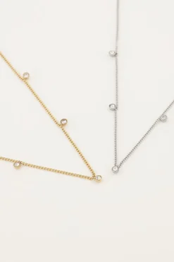 My Jewellery Collier à Cinq Strass Online