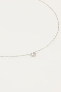 My Jewellery Collier à Cœur En Strass Fashion