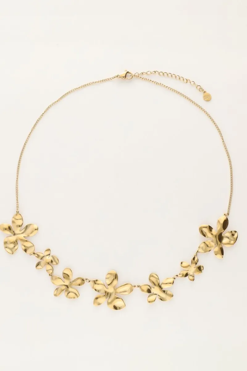 My Jewellery Collier à Fleurs Plates Hot