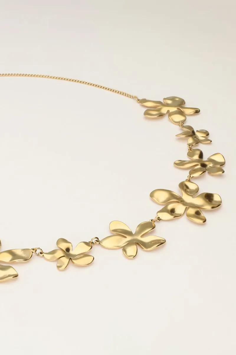 My Jewellery Collier à Fleurs Plates Hot