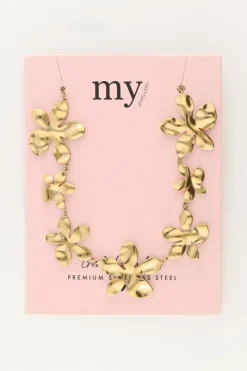 My Jewellery Collier à Fleurs Plates Hot