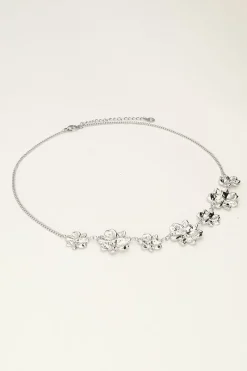 My Jewellery Collier à Fleurs Texturées Discount