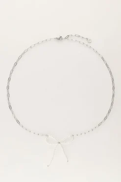 My Jewellery Collier à Maillons Avec Nœud En Perles Fashion