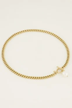 My Jewellery Collier à Maillons Avec Perle Nacrée Clearance