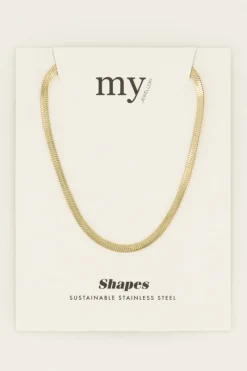 My Jewellery Collier à Maillons Plats Fashion