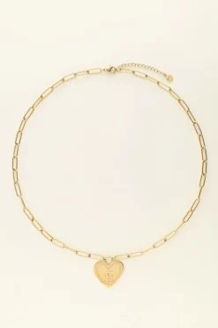 My Jewellery Collier à Pendentif Coeur Mystic Best