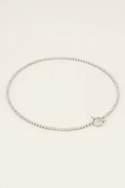 My Jewellery Collier à Strass & Fermoir Bouée Outlet