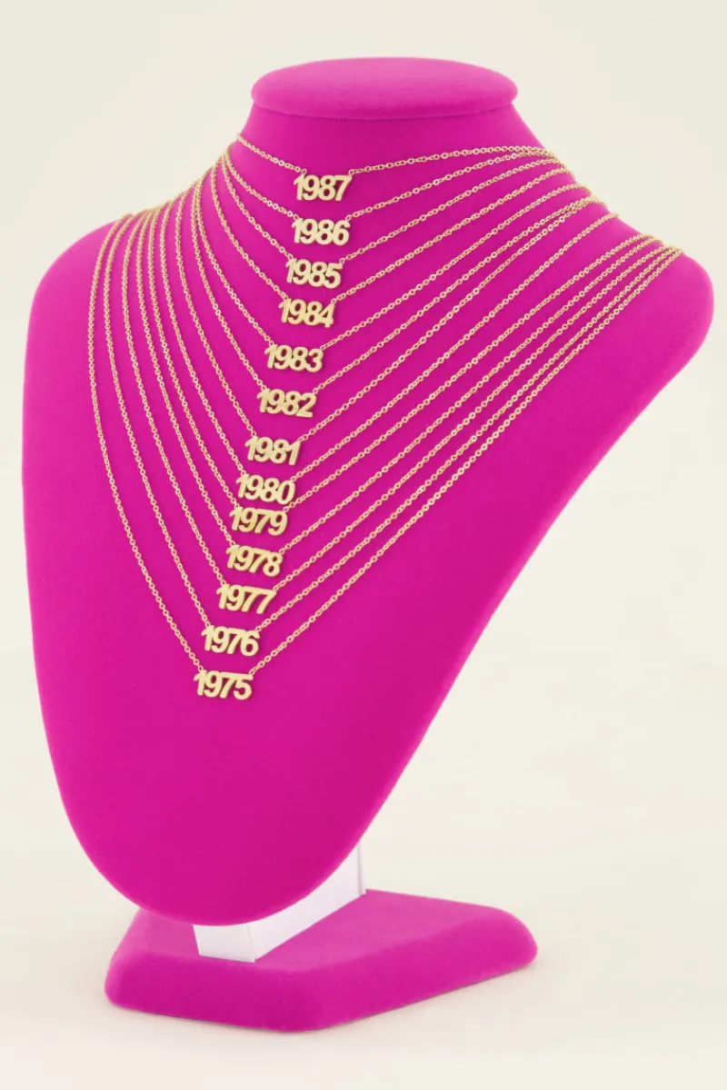 My Jewellery Collier Année De Naissance Outlet