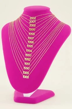 My Jewellery Collier Année De Naissance Outlet