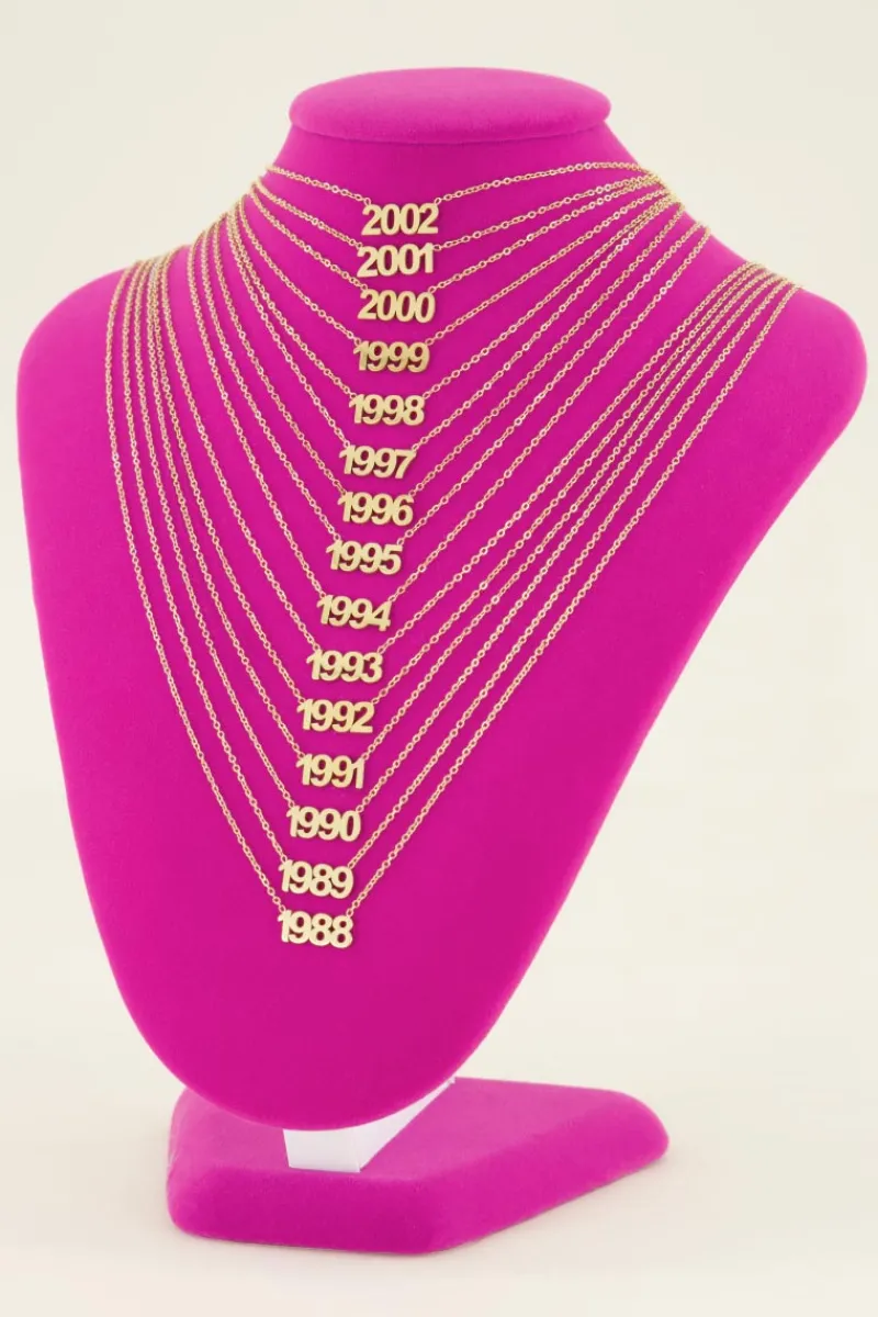 My Jewellery Collier Année De Naissance Outlet