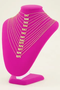 My Jewellery Collier Année De Naissance Best