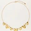 My Jewellery Collier Avec Cœurs Plats Outlet