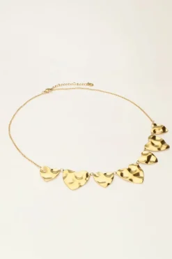 My Jewellery Collier Avec Cœurs Plats Outlet
