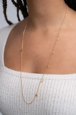 My Jewellery Collier Avec Lettres Amour Discount