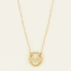 My Jewellery Collier Avec Médaillon Initiale Discount