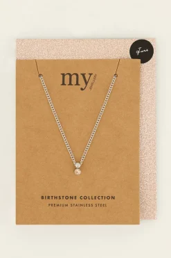 My Jewellery Collier Avec Pierre De Naissance Clearance